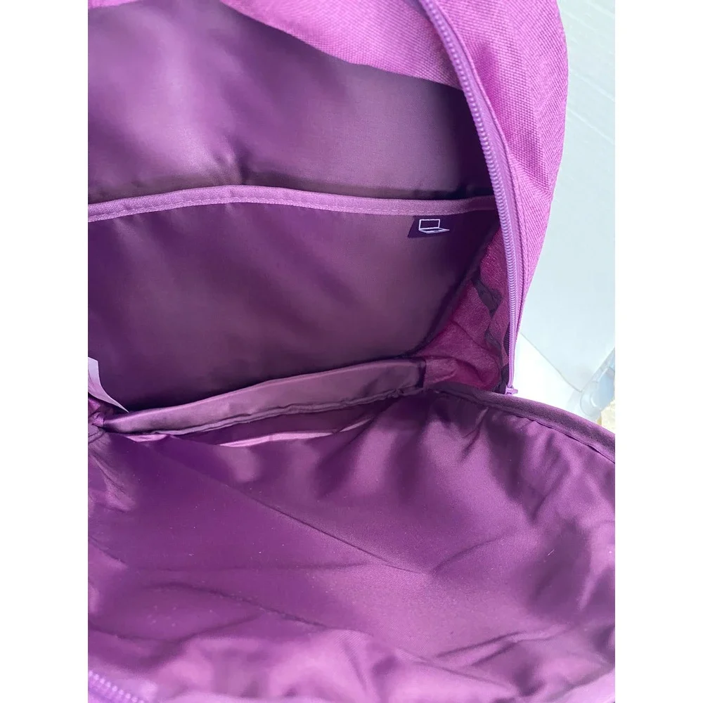 Reebok Marley Backpack Womens NSZ Purple Water Resistant Laptop Sleeve NEW